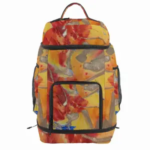 Flower Flame Workout Backpack Bag