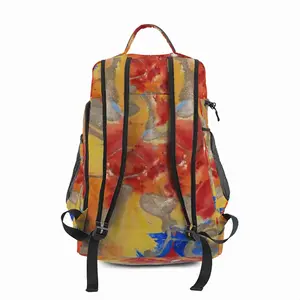 Flower Flame Workout Backpack Bag