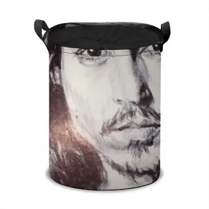 Johnny Depp Portrait Laundry Basket