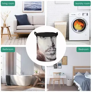 Johnny Depp Portrait Laundry Basket