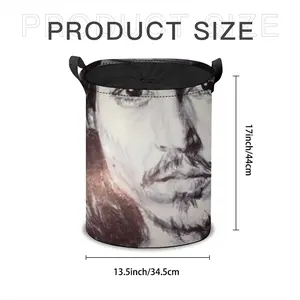 Johnny Depp Portrait Laundry Basket