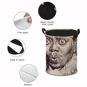 Bernie Mac Portrait Laundry Basket