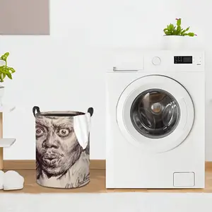 Bernie Mac Portrait Laundry Basket