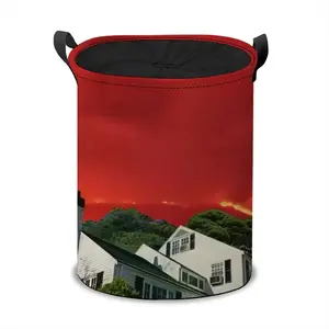 Diablo Skies Laundry Basket