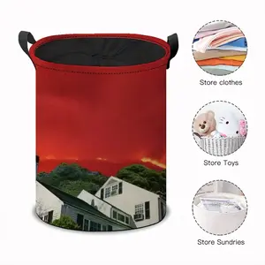 Diablo Skies Laundry Basket