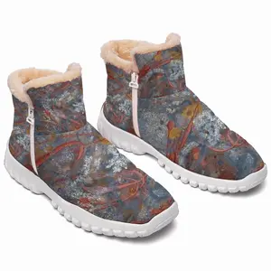 Men Illuminated Flecks Snow Boots (Zippers)