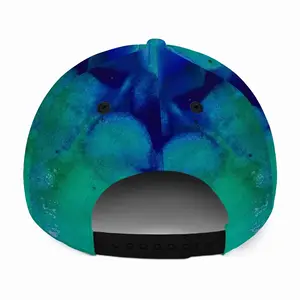 Liquid Blue Full-width Flat Brim Hat