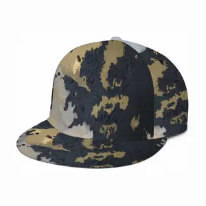 Mask Full-width Flat Brim Hat