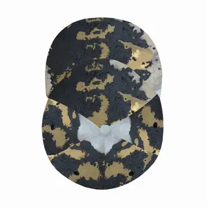 Mask Full-width Flat Brim Hat