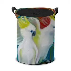 Enduring Beauty Parrots Laundry Basket