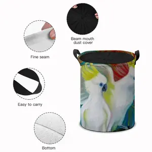 Enduring Beauty Parrots Laundry Basket