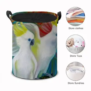 Enduring Beauty Parrots Laundry Basket