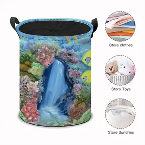 Underwater Meditation Laundry Basket