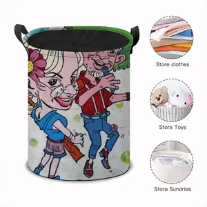 Barnyard Jam Laundry Basket