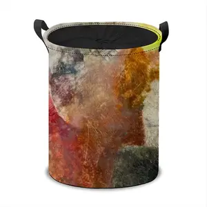 Red Black And Yellow Laundry Basket