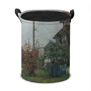 Autumn In Krasnoe On The Volga Laundry Basket