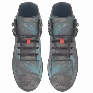 Men Flushed Hiking Climbing Shoes