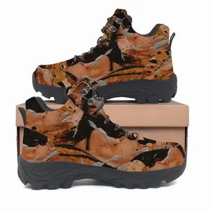 Men Bronze Vision Hiking Climbing Shoes