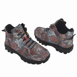 Men Illuminated Flecks Hiking Climbing Shoes