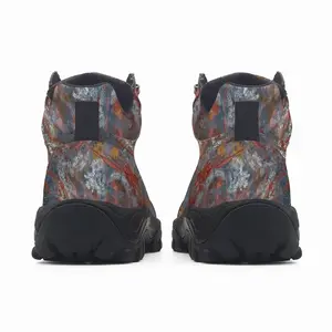 Men Illuminated Flecks Hiking Climbing Shoes