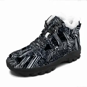 Men Broccoli Trees Hiking Climbing Shoes (Fur)