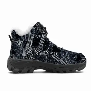 Men Broccoli Trees Hiking Climbing Shoes (Fur)