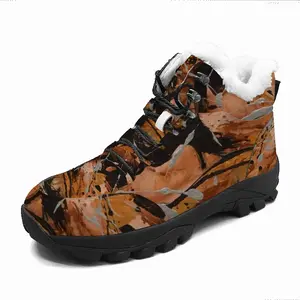 Men Bronze Vision Hiking Climbing Shoes (Fur)