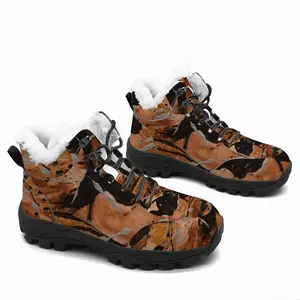 Men Bronze Vision Hiking Climbing Shoes (Fur)