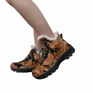 Men Bronze Vision Hiking Climbing Shoes (Fur)