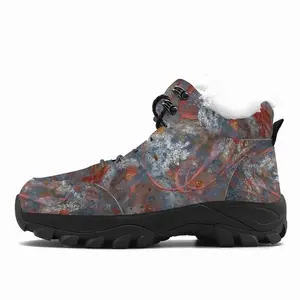 Men Illuminated Flecks Hiking Climbing Shoes (Fur)