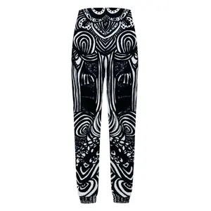 Women Broccoli Trees Casual Sports Pants