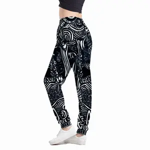 Women Broccoli Trees Casual Sports Pants