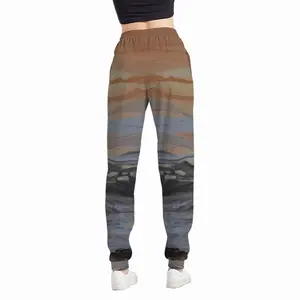 Women Liquid Energy Casual Sports Pants