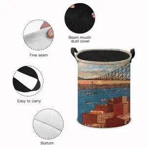 The Brooklyn Bridge Laundry Basket