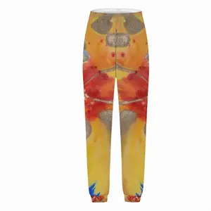 Women Flower Flame Casual Sports Pants