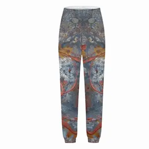 Women Illuminated Flecks Casual Sports Pants