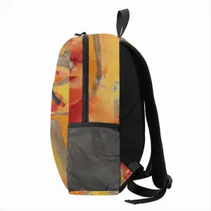 Flower Flame Casual Backpack Bag