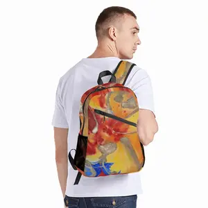 Flower Flame Casual Backpack Bag