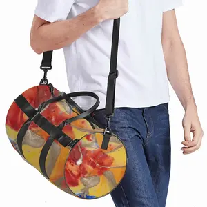 Flower Flame Travel Sports Bag