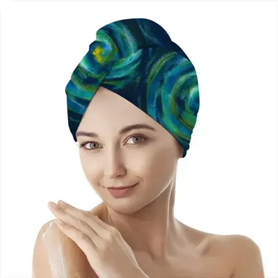 Greek Turbula Hair Dryer Cap (Flannel)