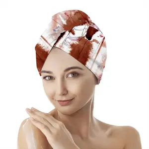 Walking In The Spring Rain Hair Dryer Cap (Flannel)