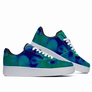 Men Liquid Blue Low Top Shoes