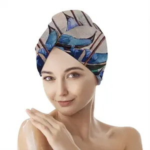 Venetian Gondolas Hair Dryer Cap (Flannel)