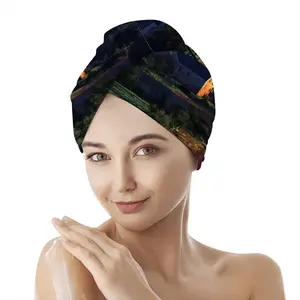 Australia Sunset Hair Dryer Cap (Flannel)