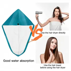 Clear Water Hair Dryer Cap (Flannel)