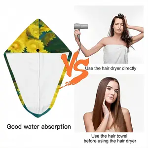 Dandelions Hair Dryer Cap (Flannel)