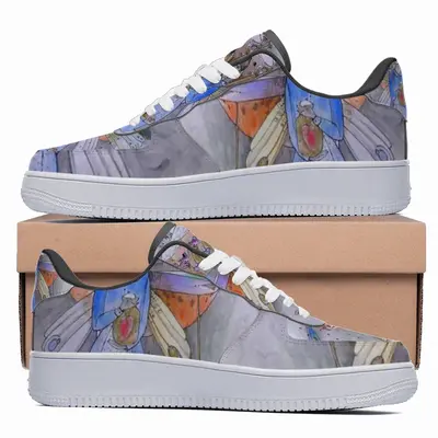 Men Heart Of Butterfly Low Top Shoes