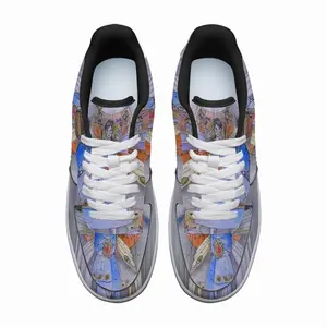 Men Heart Of Butterfly Low Top Shoes