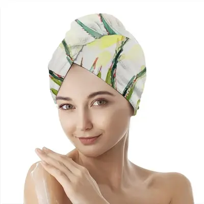 Aloe Hair Dryer Cap (Flannel)