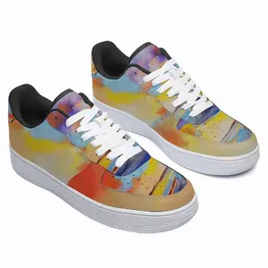 Men Sunset Boat Low Top Shoes